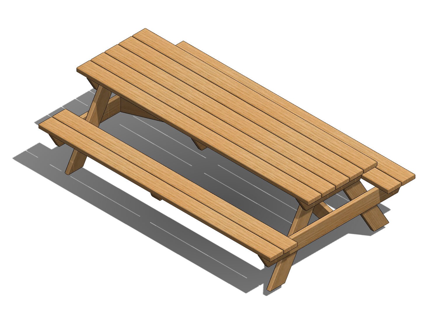 Picnic Table Blueprint